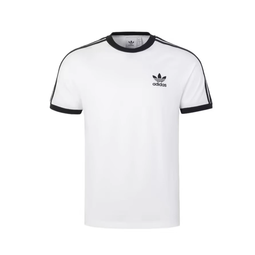 Adidas阿迪达斯男女三叶草明星同款针织短袖T恤KB2460