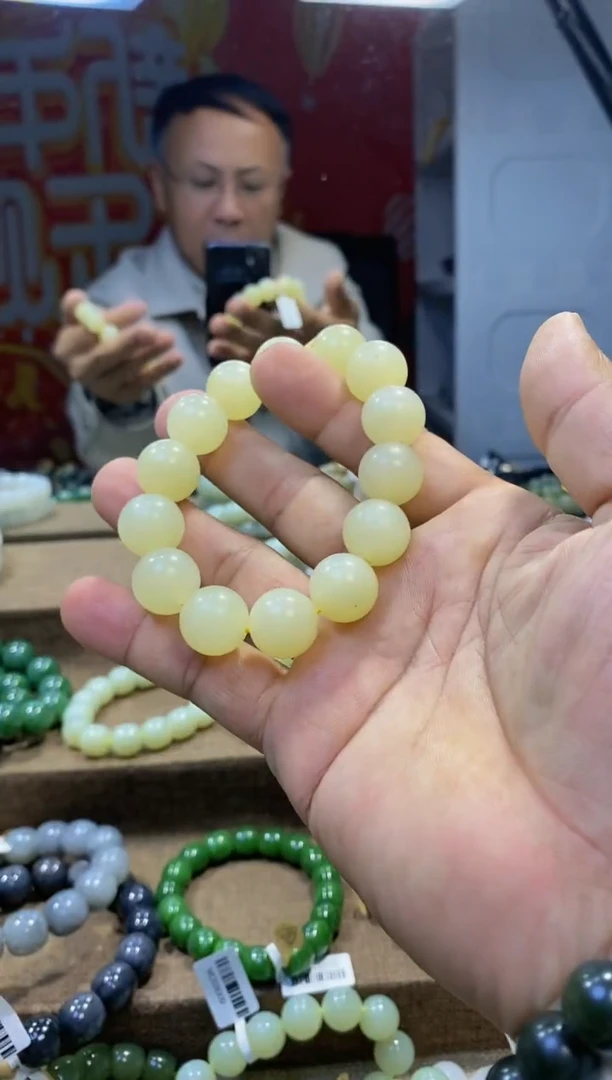 【闪购商品】和田玉（糖玉）手链未镶嵌、