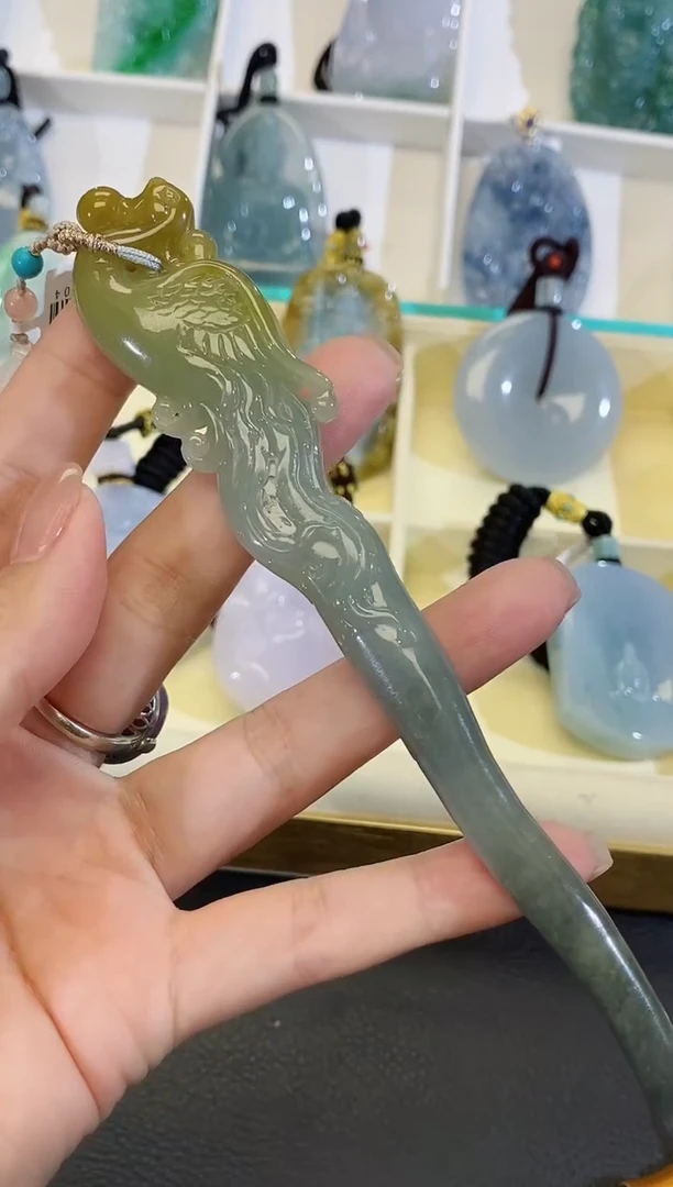 颈饰未镶嵌翡翠庆*缅甸天然翡翠