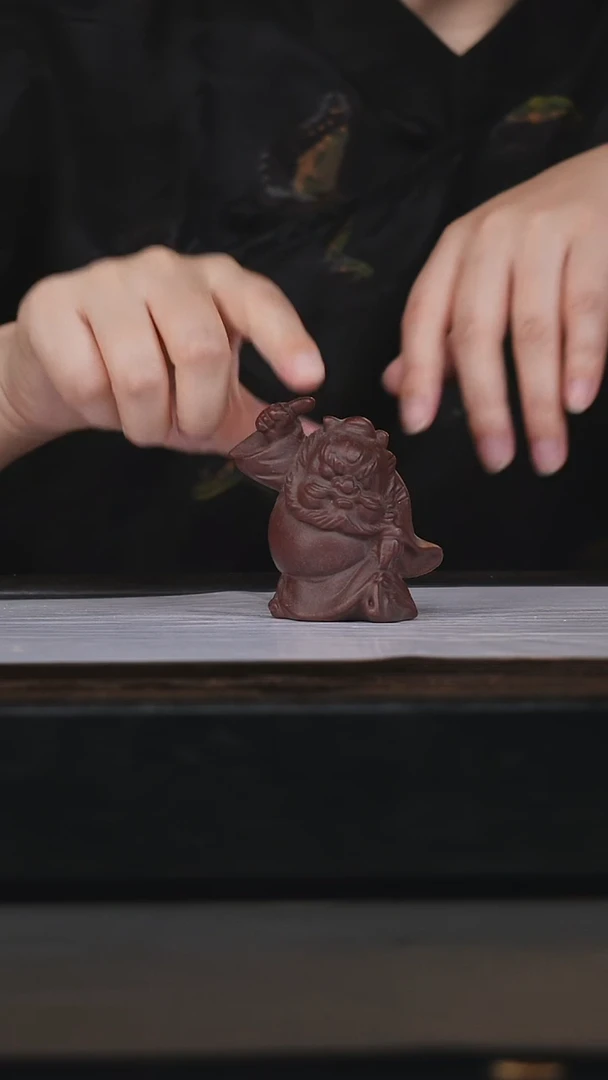 茶壶紫砂雕塑钟馗