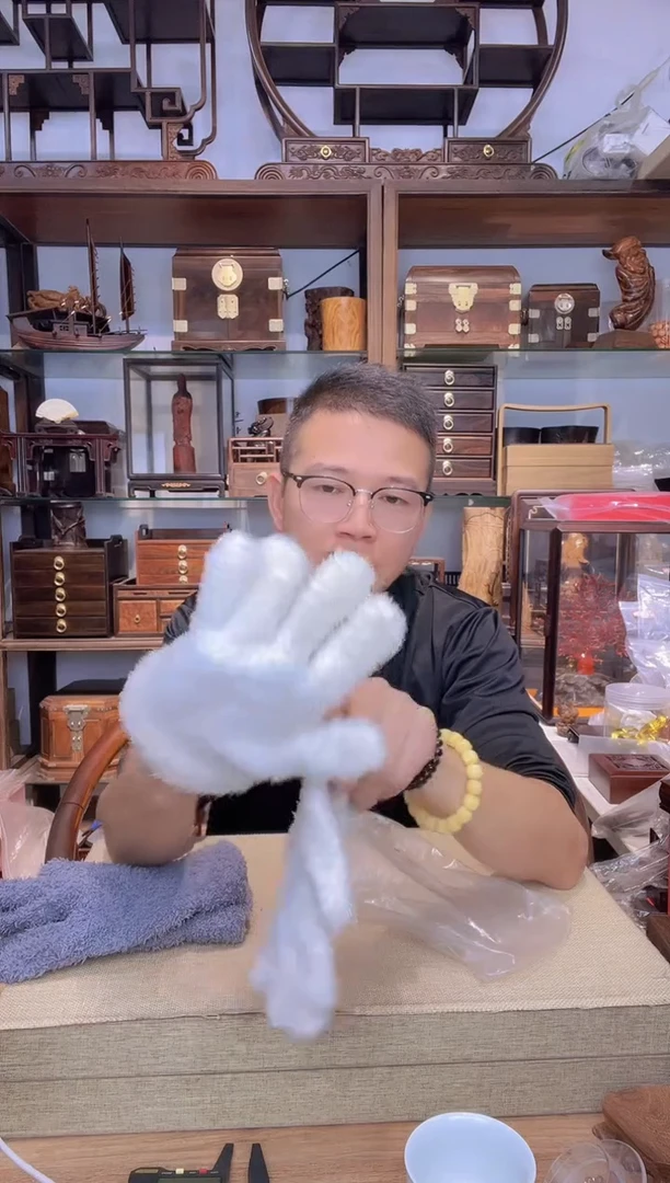 乌木类书架540盘玩手套2副