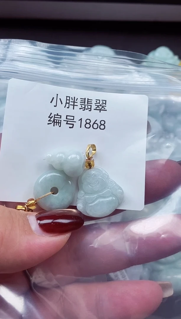 颈饰未镶嵌翡翠缅甸天然A货翡翠1868