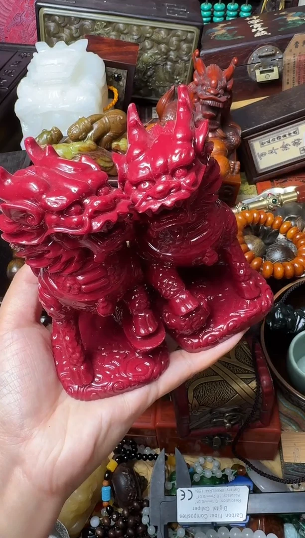 天然辰砂主播推荐：一物一拍，讲解为准！