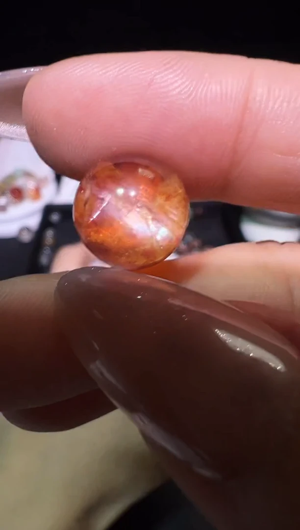 未镶嵌珠宝半成品水晶?****）单珠发一(23)