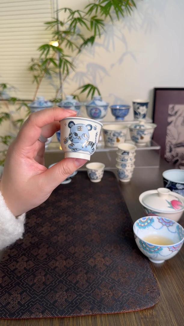【闪购商品】景德镇手绘茶杯茶杯