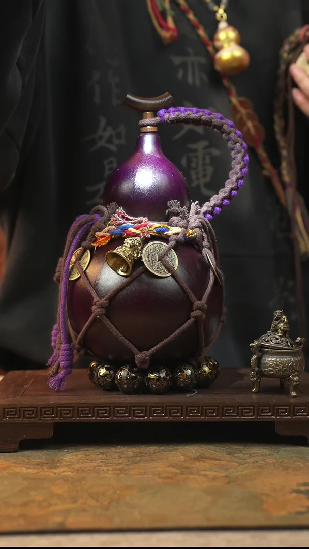 124大漆一物一拍记葫堂出品【不带手串】