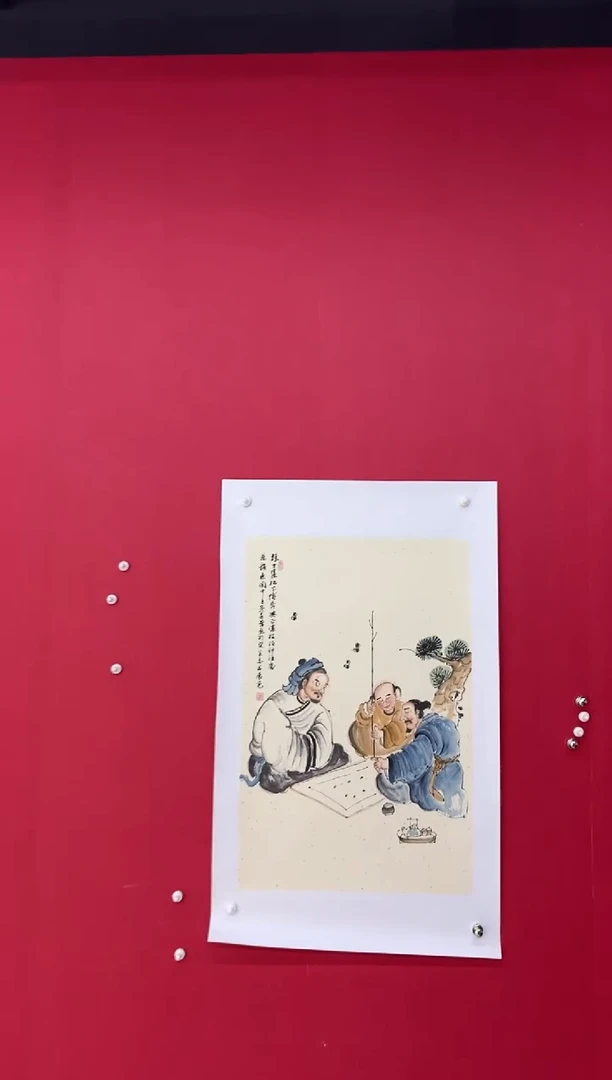 国画 经典国画宣纸手绘2.7平尺