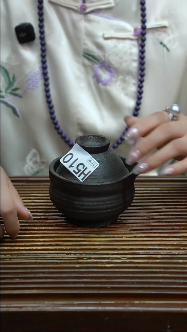万古烧粗陶手工茶具