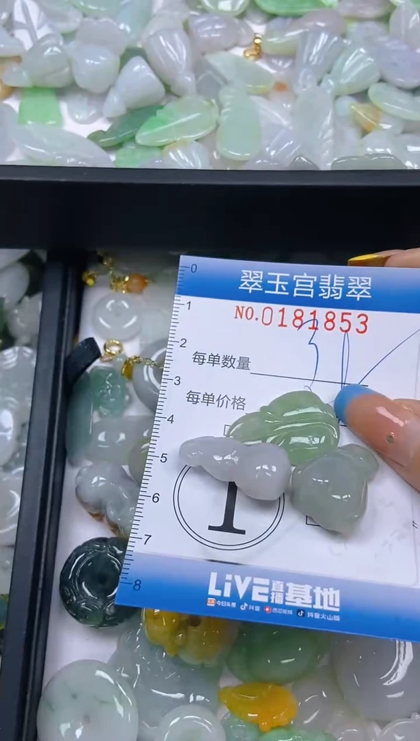 翡翠未镶嵌颈饰闪购0181853
