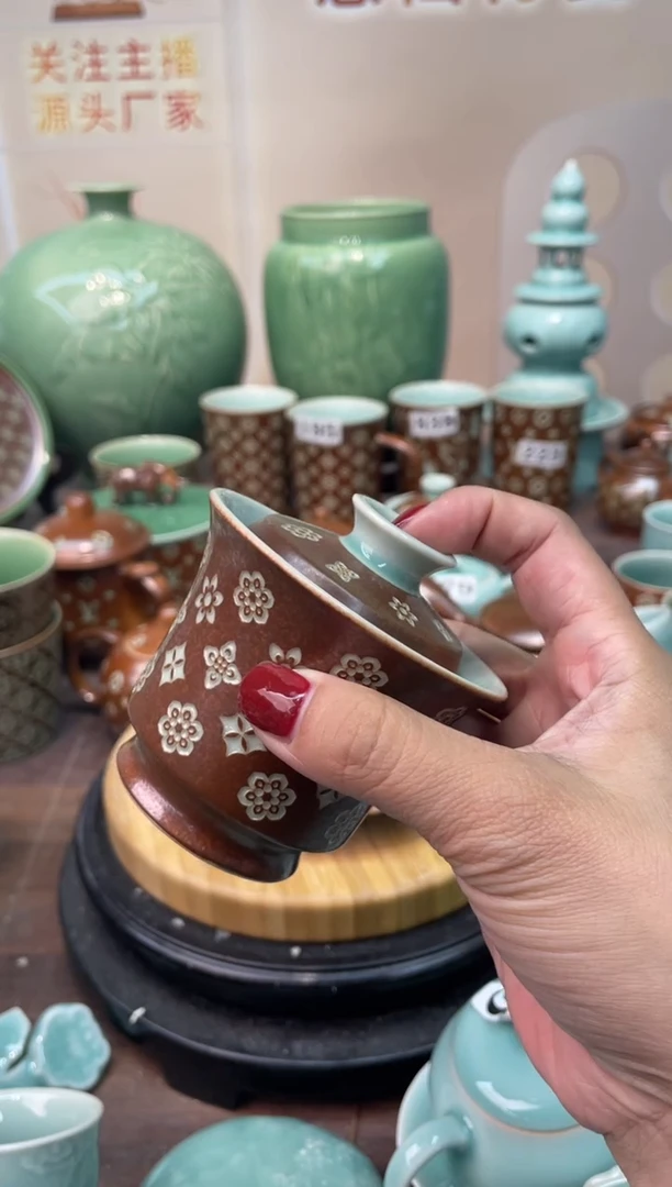 瓷 慧仙青瓷 龙泉青瓷大促 不分正暇