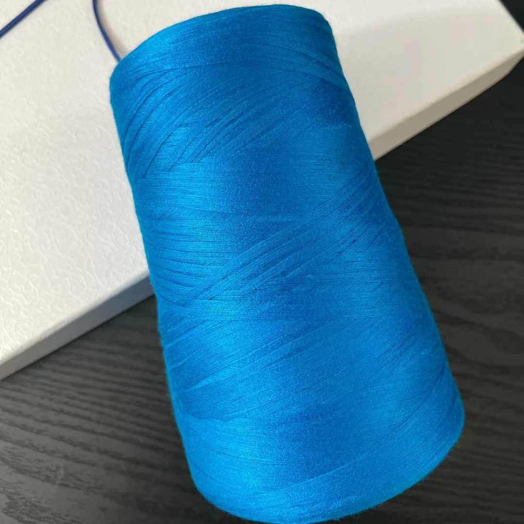 克莱因蓝绵柔蕾丝手工编织勾针线diy毛线春夏高档毛线棒针钩针线