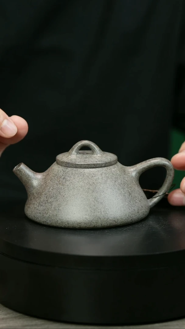 茶壶紫砂沐*H1684周卓琴段泥水波子冶石瓢