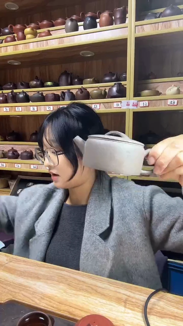 茶壶紫砂青灰段250cc左右汉瓦