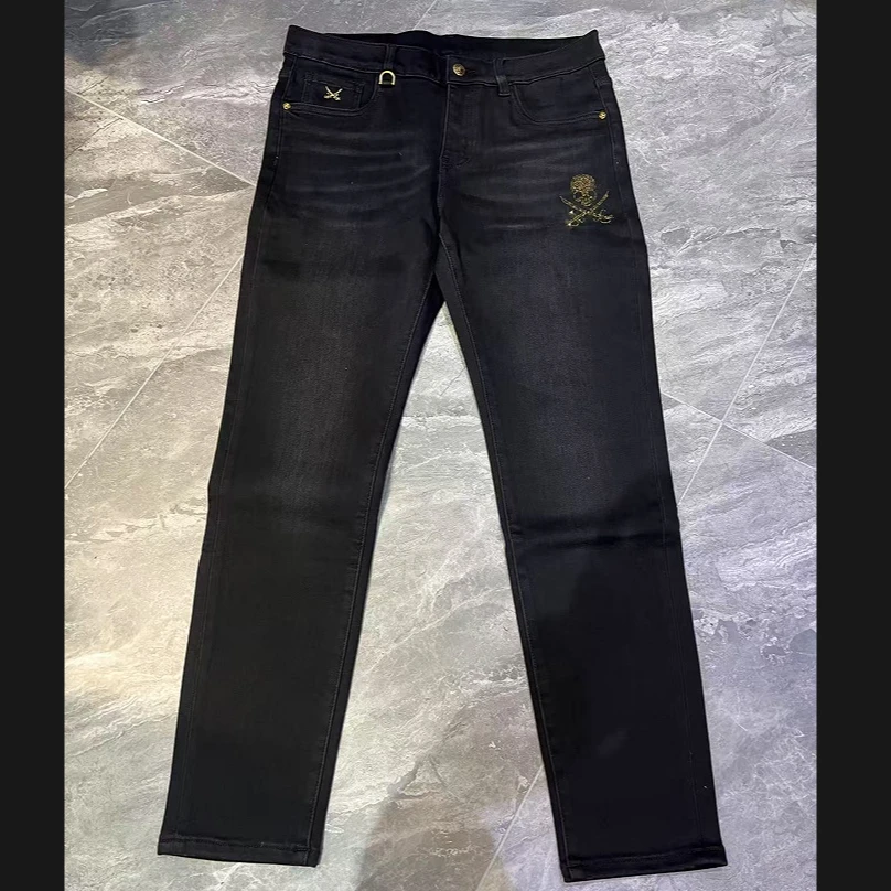 不包邮【大华子男装】孤品男士秋冬款休闲裤牛仔裤叫到名字拍