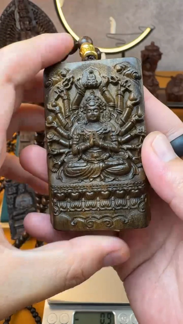 贡木吊坠《巴布亚贡木》新品巴布亚贡木千手