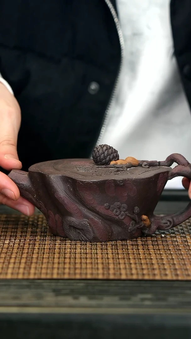 【闪购商品】紫砂茶壶68小松王 劲松