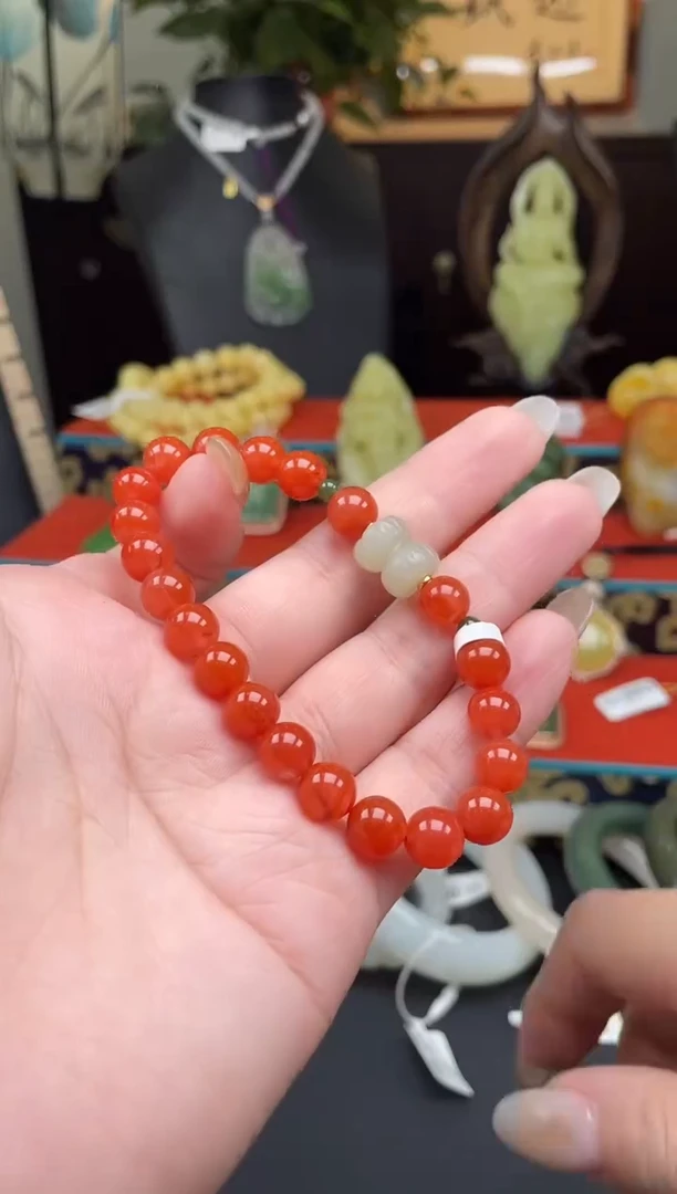 未镶嵌手链南红玛瑙xh046多样性发其一