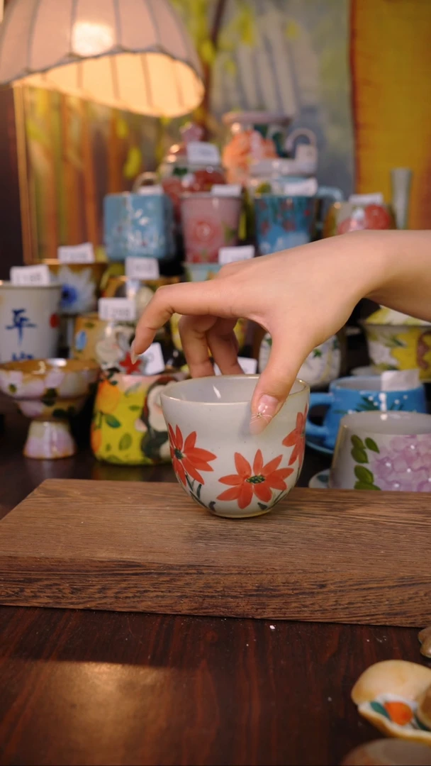 摆件泥垚手作 景德镇手工手绘器物