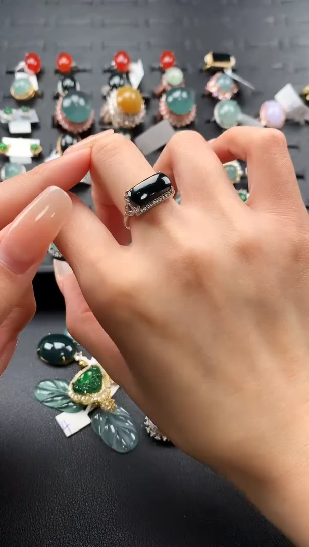 【闪购商品】翡翠戒指未镶嵌54764764764764