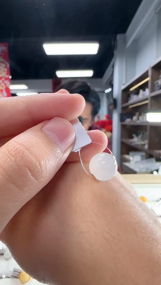 【闪购商品】翡翠吊坠(不含链)18K金镶嵌路路通吊坠60