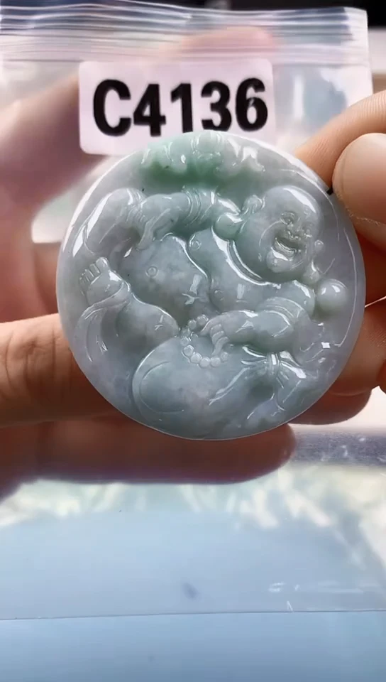 翡翠未镶嵌颈饰天然翡翠吊坠挂件