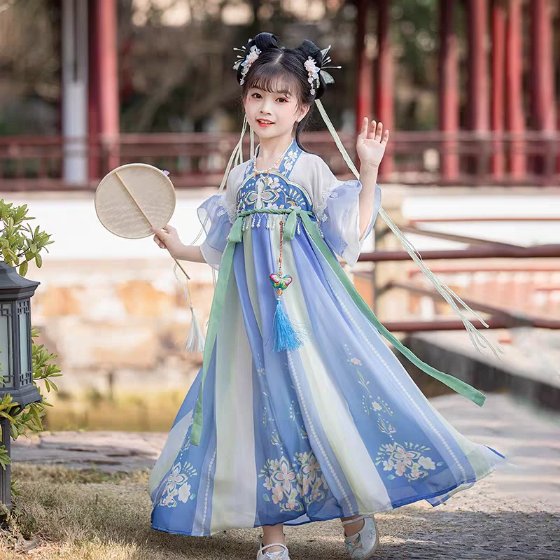 儿童汉服模特图没找到与图片不一张以直播间为主