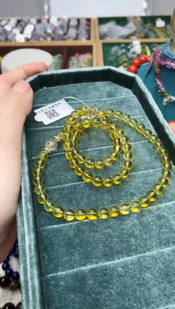 琥珀项链银S925镶嵌456BJ1212产品一个（多样性）