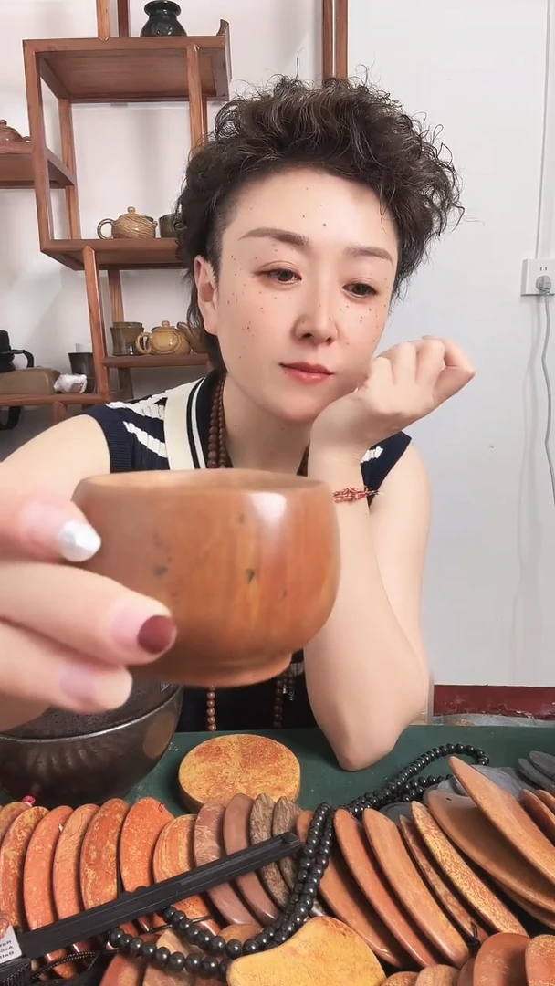 砭石原石杯板微瑕