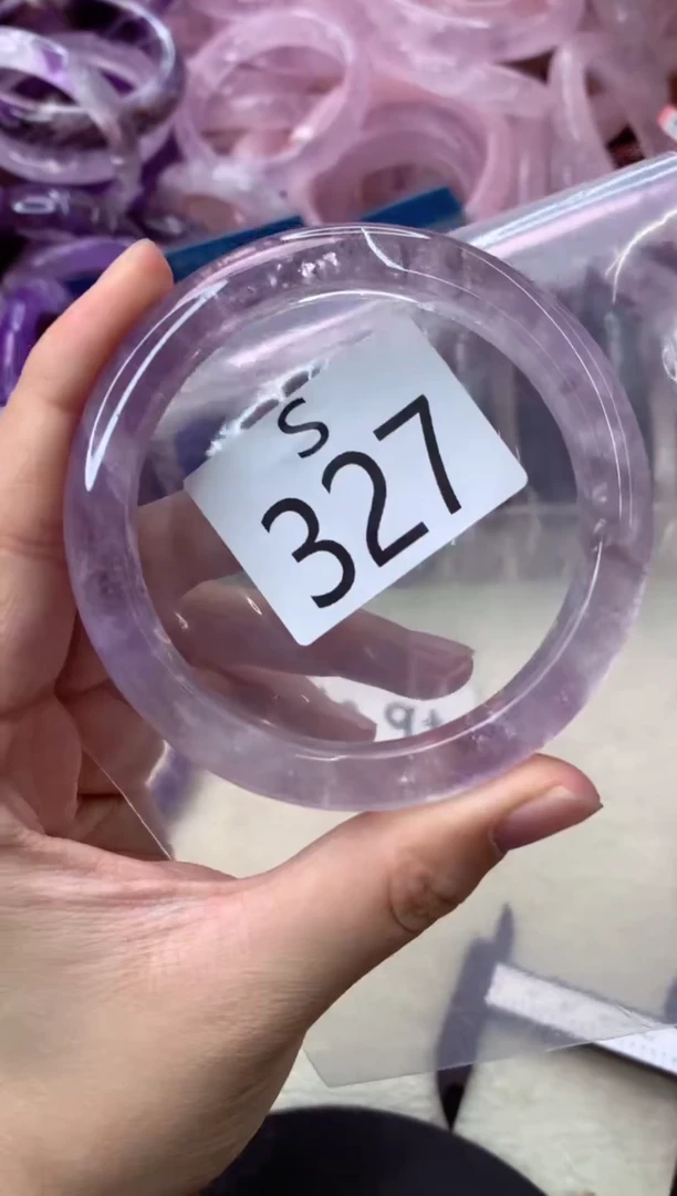 未镶嵌手镯水晶S327-60