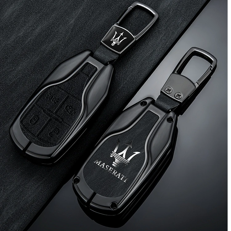 意遇适用【玛莎拉蒂】钥匙套总裁gt吉博力莱万特格雷嘉高端金属壳包