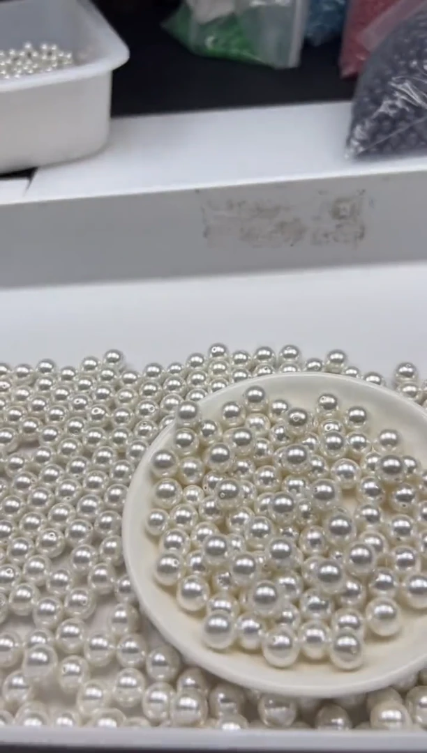 未镶嵌拼合珍珠（马贝珠）颈饰w846贝珠10mm*20颗