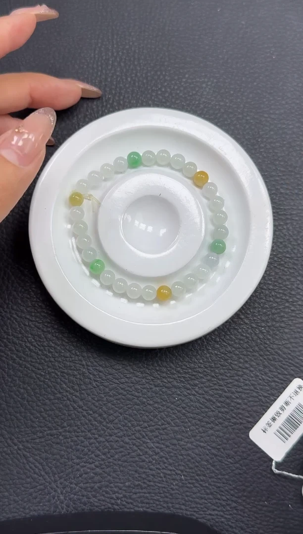 未镶嵌手串翡翠 手串（单圈）