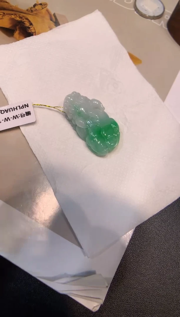 颈饰未镶嵌翡翠貔貅