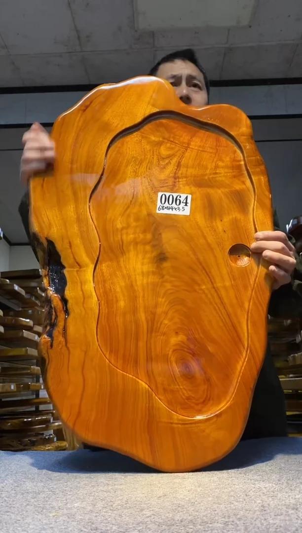 实木茶盘 一物一拍（不含配件）