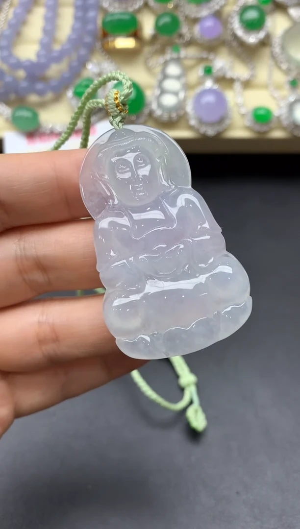 颈饰未镶嵌翡翠323-中国好珍宝