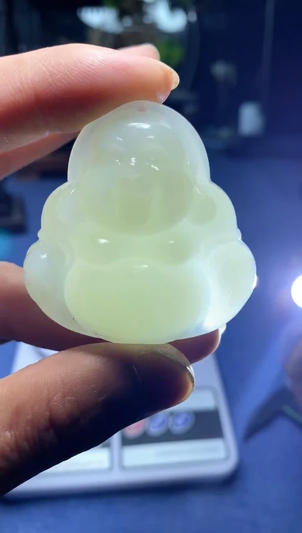 【闪购商品】和田玉颈饰未镶嵌白玉佛公