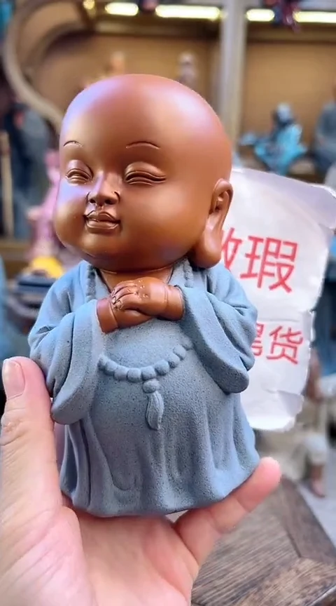紫砂茶宠器闵茶宠摆件