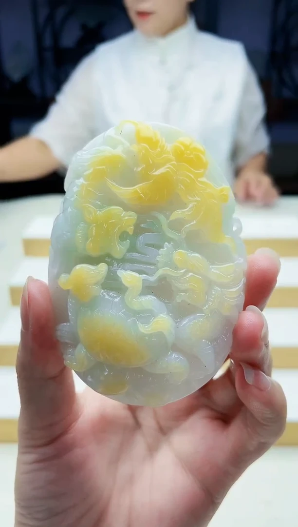 未镶嵌定制翡翠毛货09150284