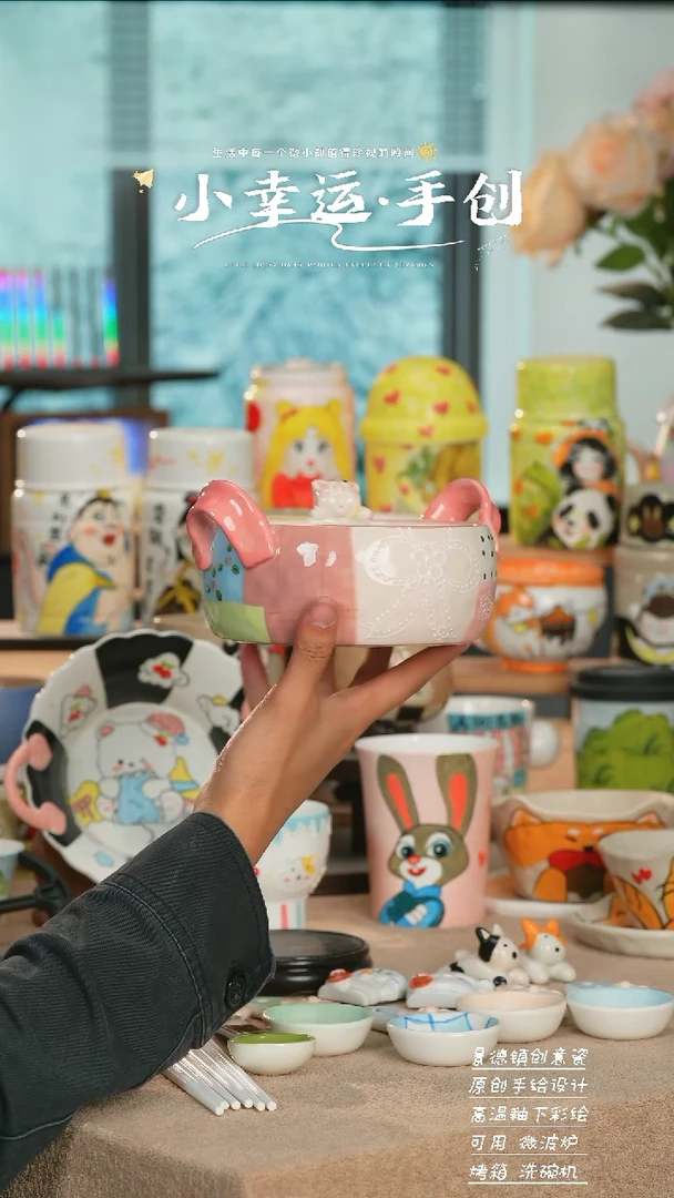 景德镇纯手工手绘陶瓷