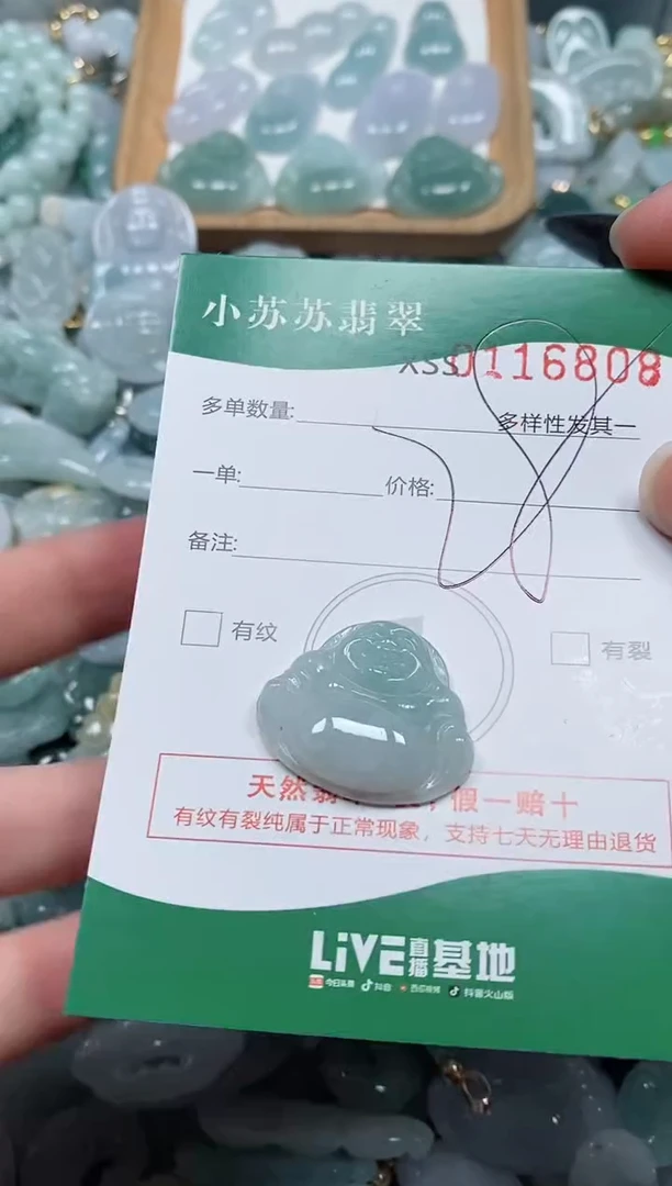 【闪购商品】翡翠颈饰未镶嵌闪购商品0116808