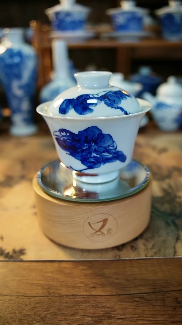 30景德镇手工手绘茶具