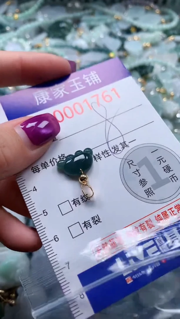 颈饰未镶嵌翡翠1761