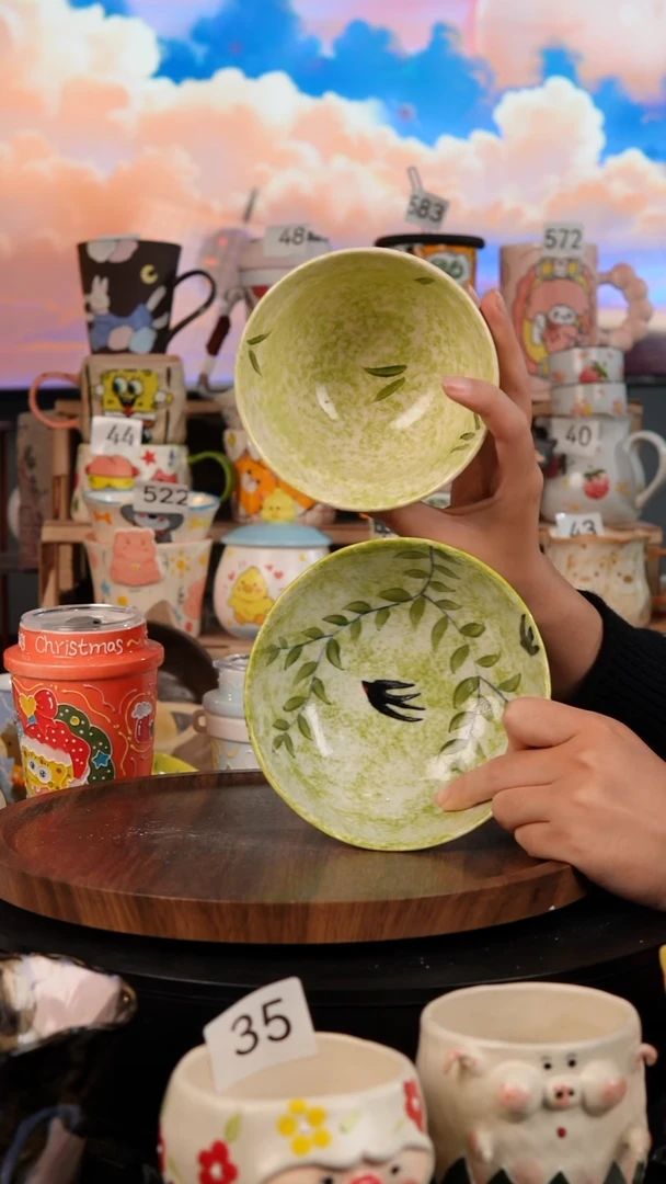 陶瓷双饮款景德镇手工陶瓷