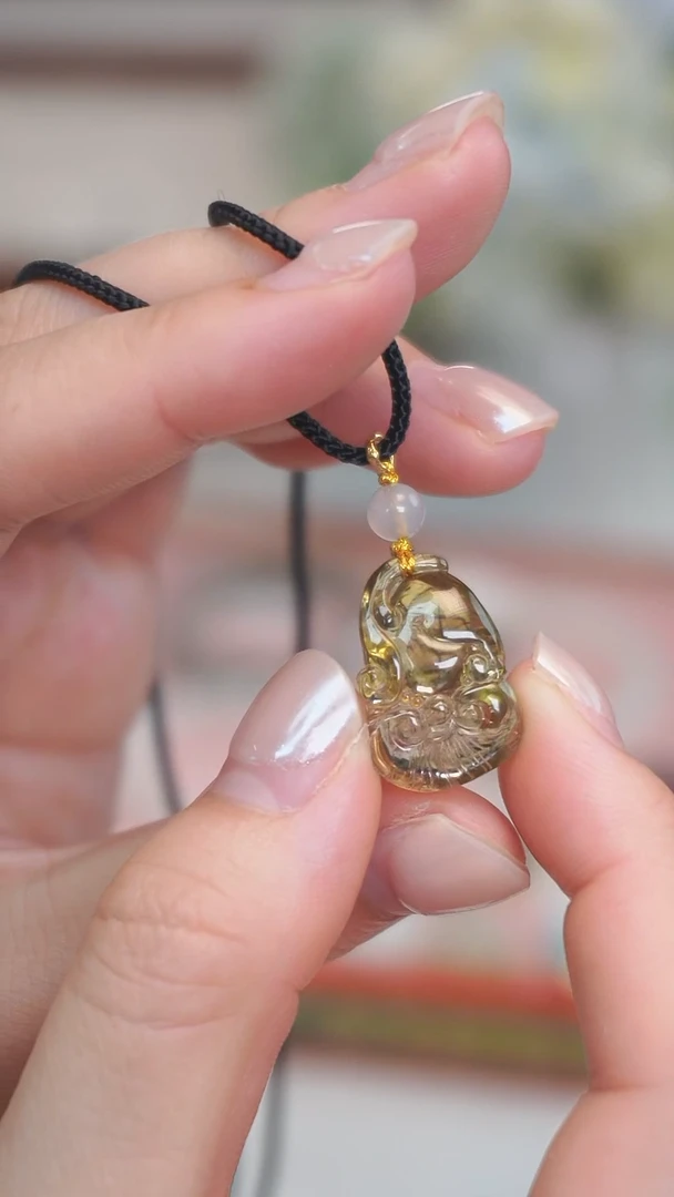 未镶嵌颈饰碧玺项链