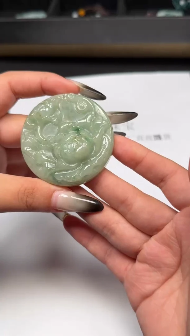 未镶嵌挂件翡翠天然缅甸A货翡翠