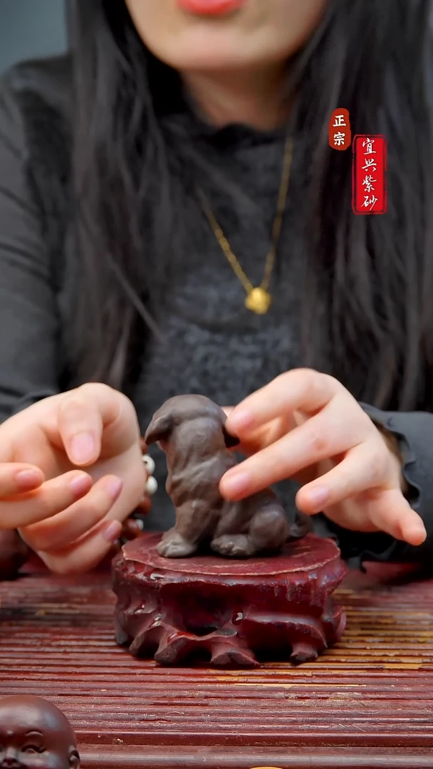 紫砂宜兴紫砂茶宠摆件