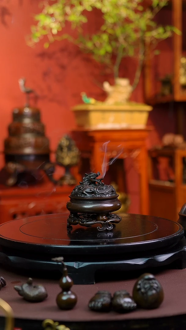 【闪购商品】龙腾四海熏香炉