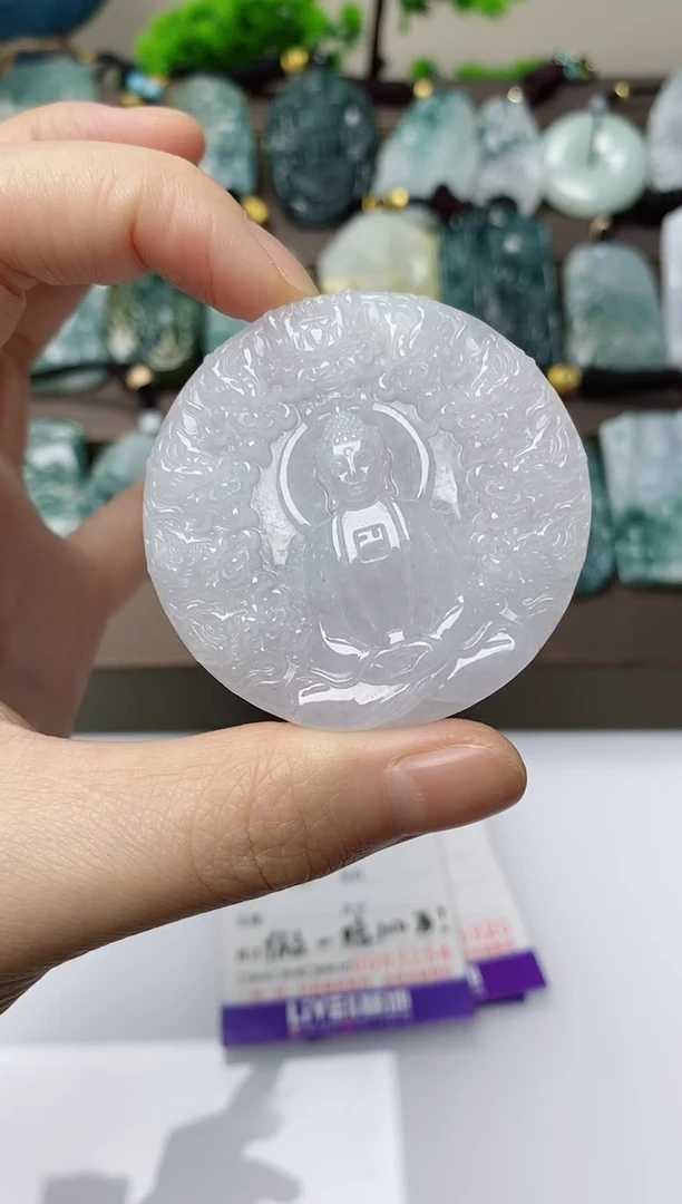 翡翠未镶嵌颈饰
