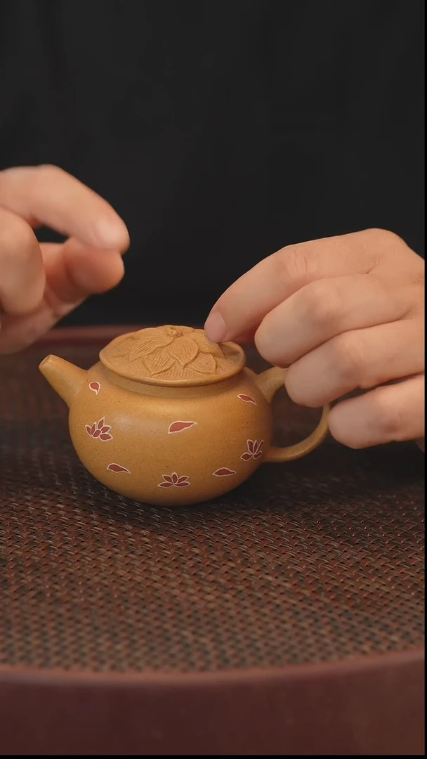 茶壶紫砂原矿手工制作145cc