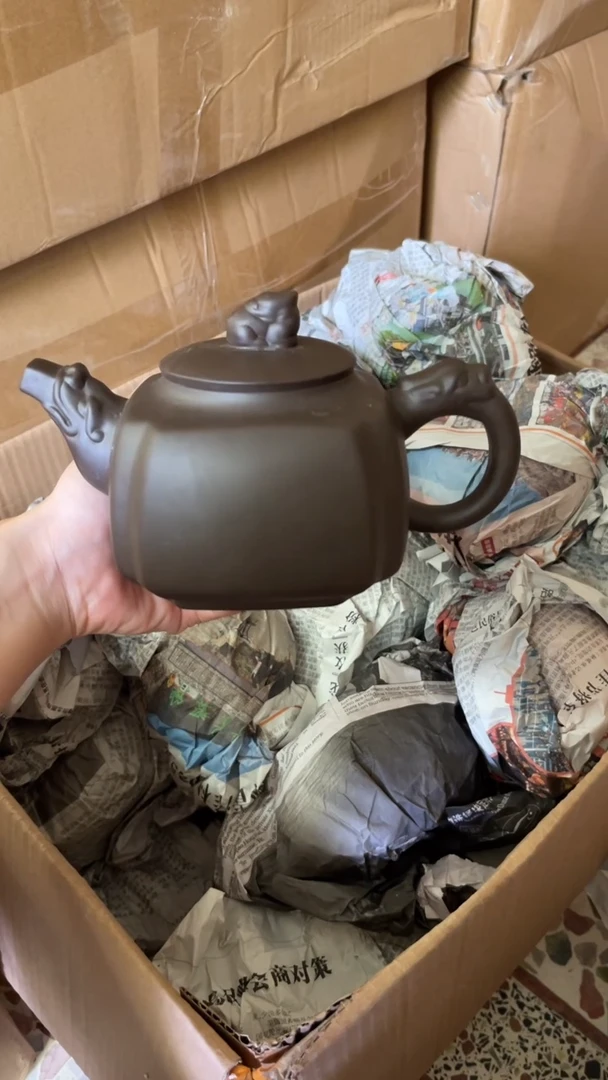 茶壶紫砂茶缘匠壶紫砂壶瑕疵紫泥包邮350毫升
